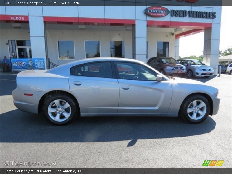 Billet Silver / Black 2013 Dodge Charger SE