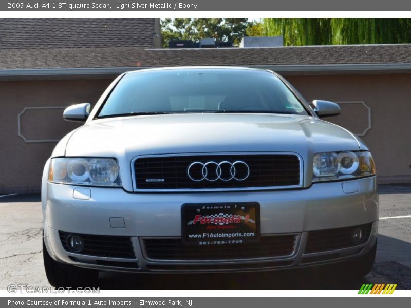 Light Silver Metallic / Ebony 2005 Audi A4 1.8T quattro Sedan