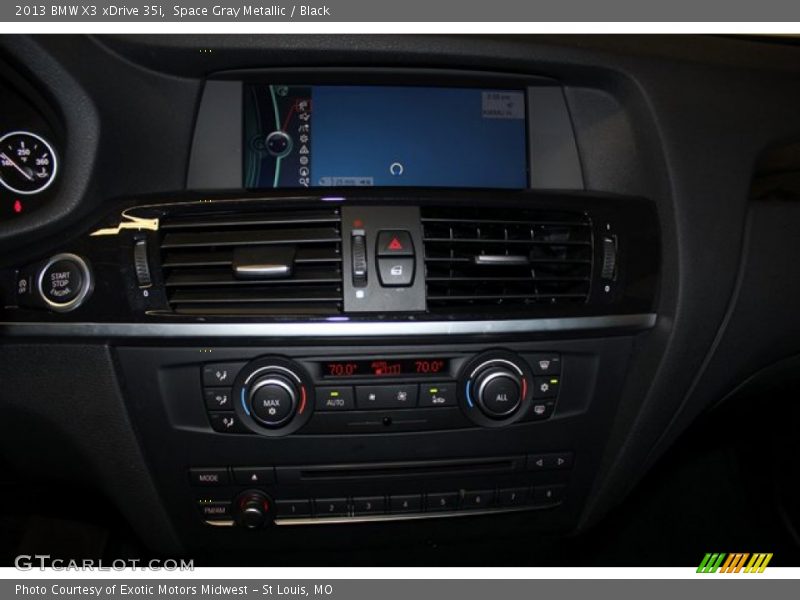 Space Gray Metallic / Black 2013 BMW X3 xDrive 35i