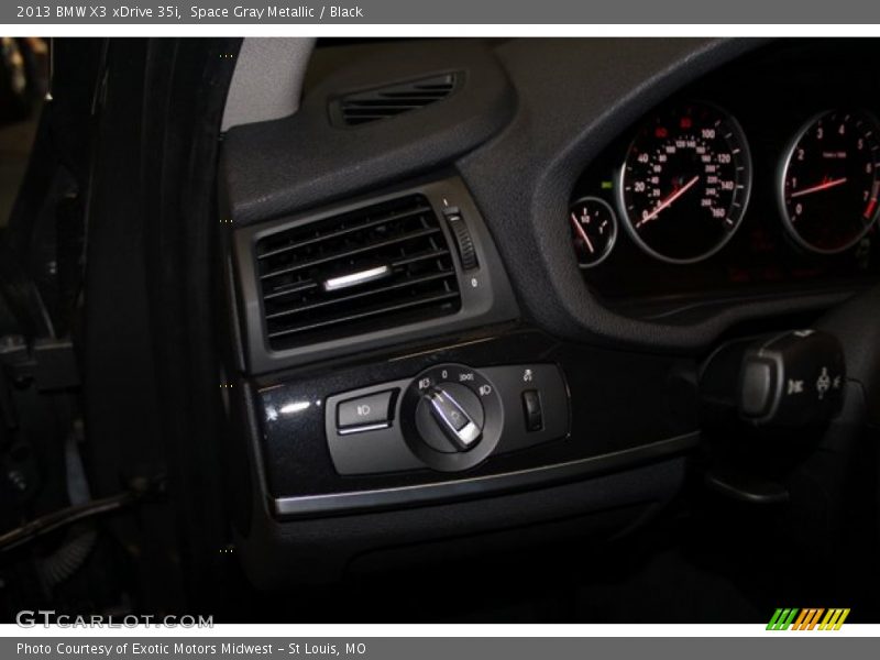 Space Gray Metallic / Black 2013 BMW X3 xDrive 35i