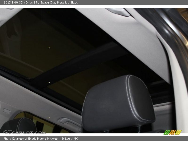 Space Gray Metallic / Black 2013 BMW X3 xDrive 35i