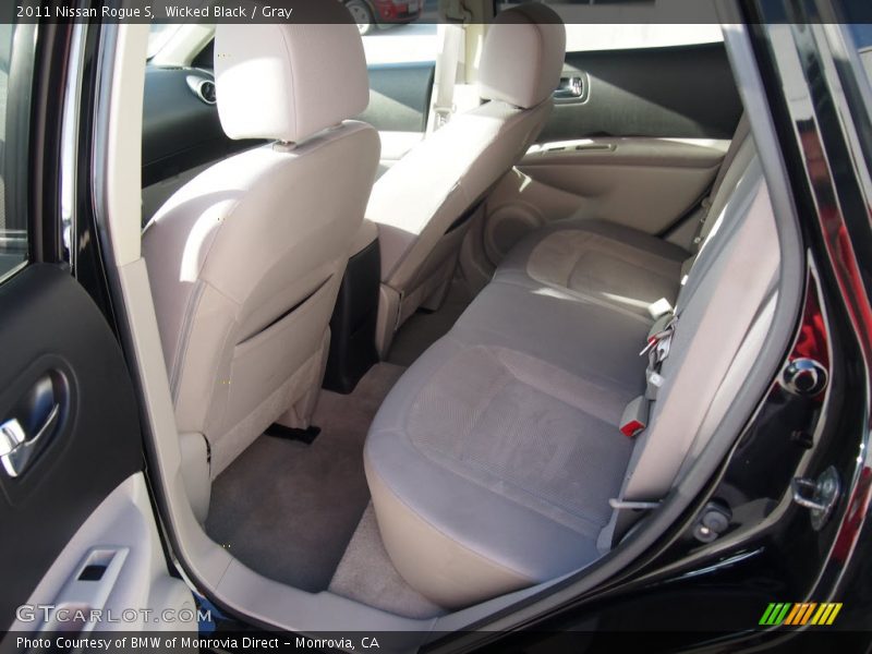 Wicked Black / Gray 2011 Nissan Rogue S