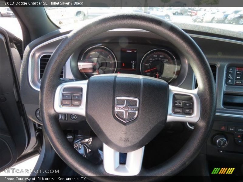 Billet Silver / Black 2013 Dodge Charger SE