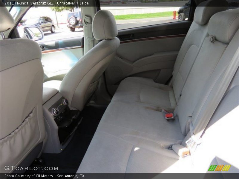 Ultra Silver / Beige 2011 Hyundai Veracruz GLS