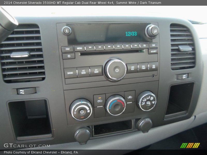 Controls of 2014 Silverado 3500HD WT Regular Cab Dual Rear Wheel 4x4