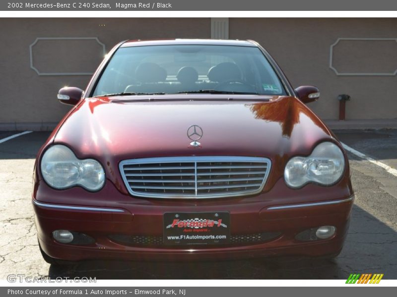 Magma Red / Black 2002 Mercedes-Benz C 240 Sedan