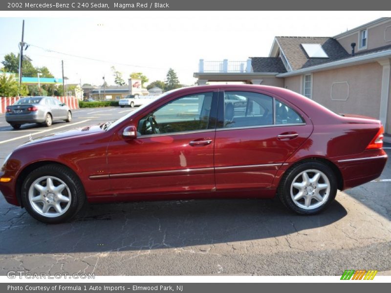  2002 C 240 Sedan Magma Red