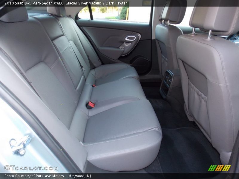 Glacier Silver Metallic / Dark Pewter 2010 Saab 9-5 Aero Sedan XWD