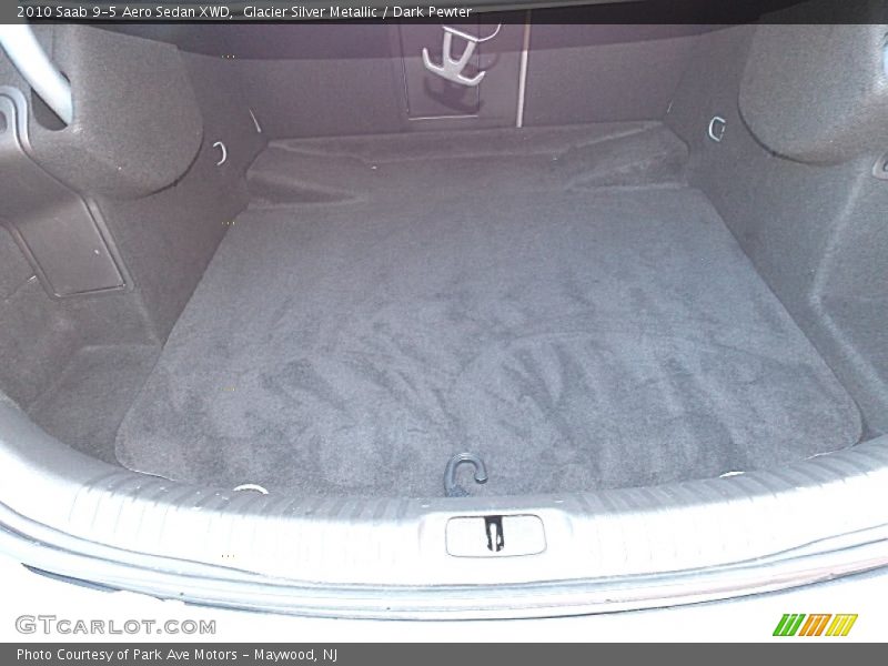 Glacier Silver Metallic / Dark Pewter 2010 Saab 9-5 Aero Sedan XWD