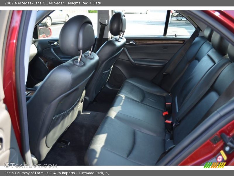 Magma Red / Black 2002 Mercedes-Benz C 240 Sedan
