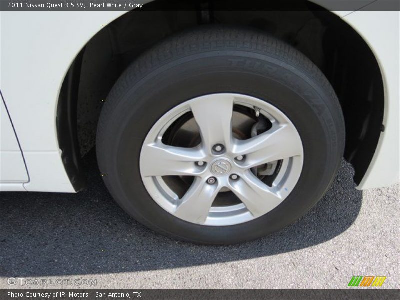 Pearl White / Gray 2011 Nissan Quest 3.5 SV