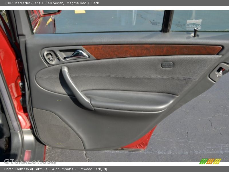 Magma Red / Black 2002 Mercedes-Benz C 240 Sedan