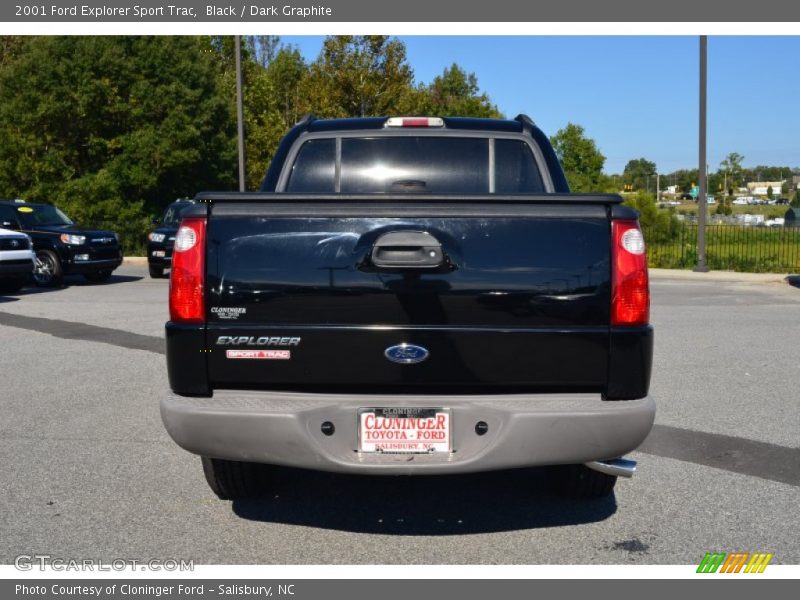 Black / Dark Graphite 2001 Ford Explorer Sport Trac
