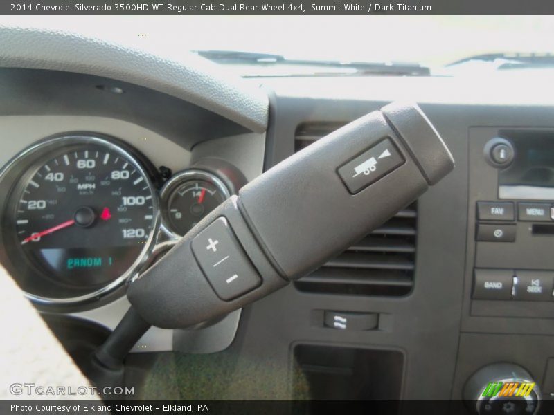  2014 Silverado 3500HD WT Regular Cab Dual Rear Wheel 4x4 6 Speed Automatic Shifter
