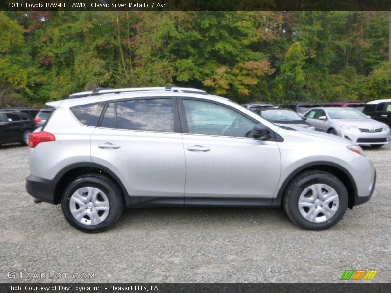 Classic Silver Metallic / Ash 2013 Toyota RAV4 LE AWD