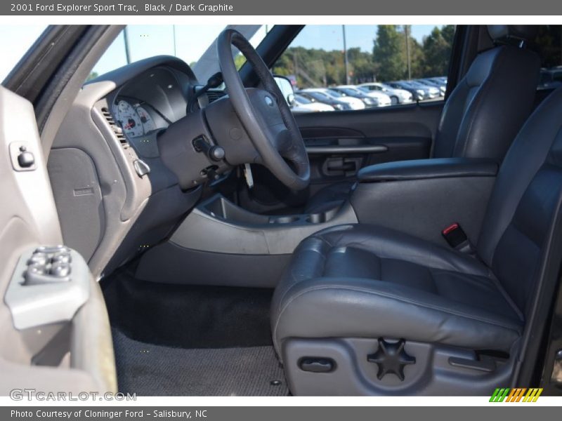 Black / Dark Graphite 2001 Ford Explorer Sport Trac