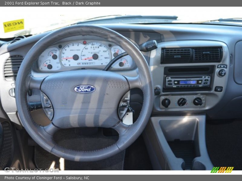 Black / Dark Graphite 2001 Ford Explorer Sport Trac
