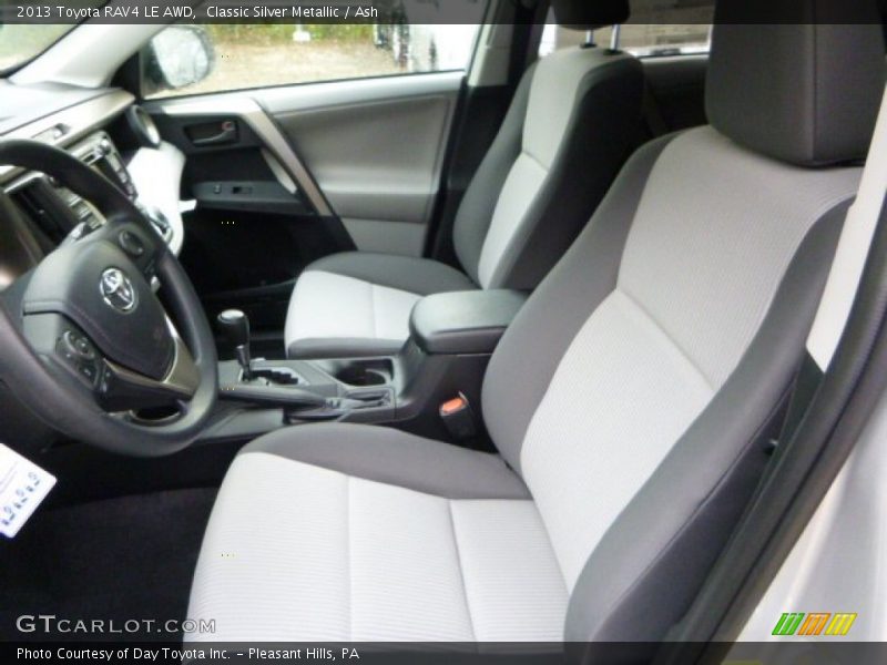 Classic Silver Metallic / Ash 2013 Toyota RAV4 LE AWD