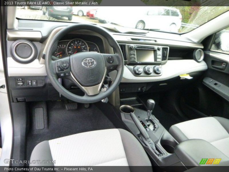 Classic Silver Metallic / Ash 2013 Toyota RAV4 LE AWD