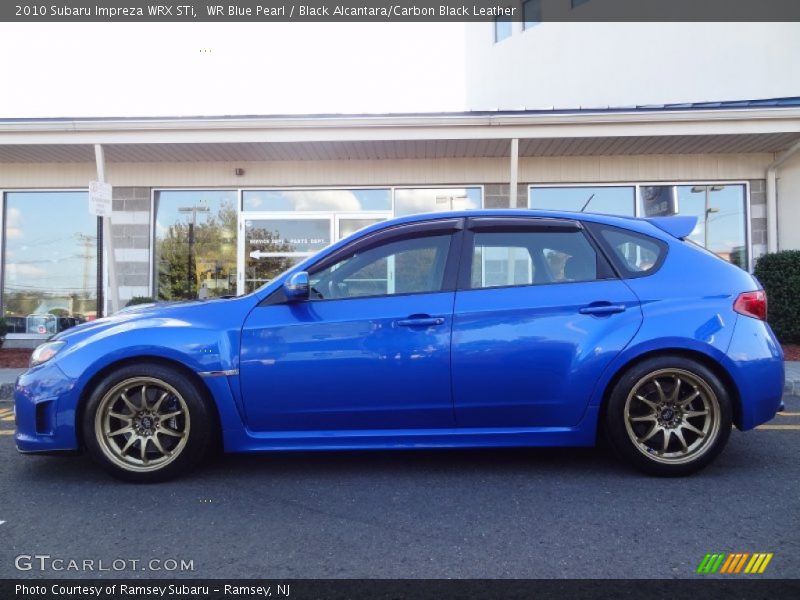  2010 Impreza WRX STi WR Blue Pearl