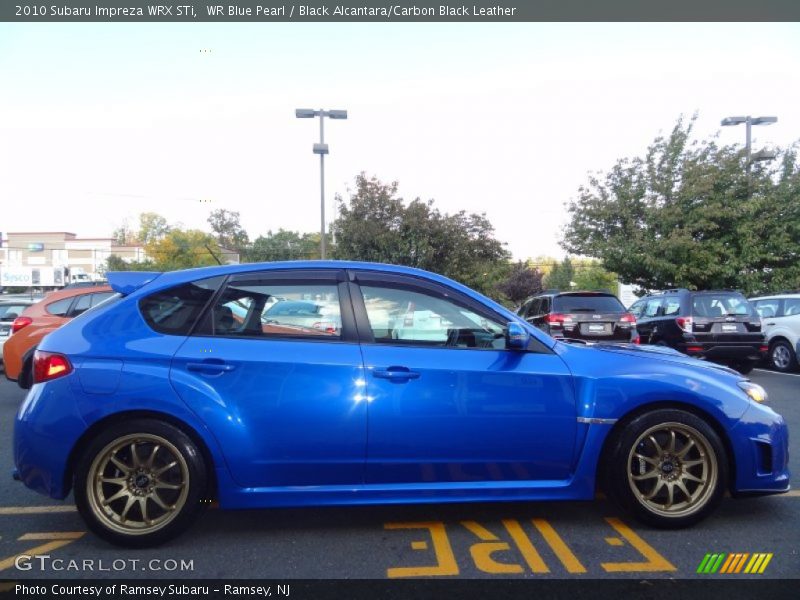  2010 Impreza WRX STi WR Blue Pearl