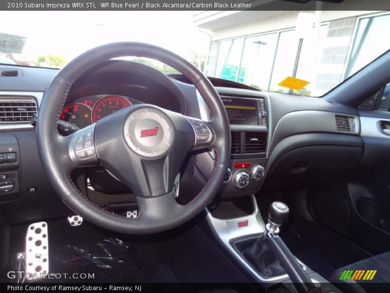 Dashboard of 2010 Impreza WRX STi