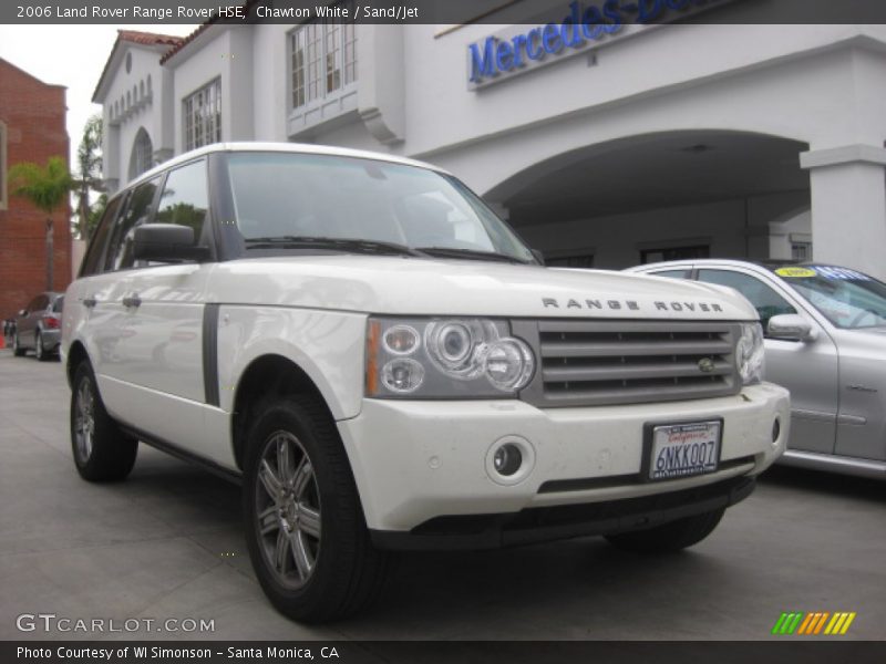 Chawton White / Sand/Jet 2006 Land Rover Range Rover HSE