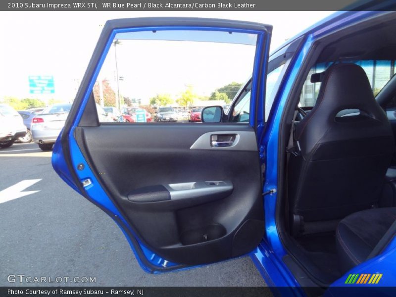 Door Panel of 2010 Impreza WRX STi