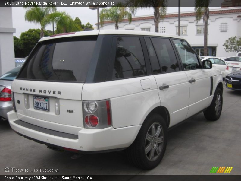 Chawton White / Sand/Jet 2006 Land Rover Range Rover HSE
