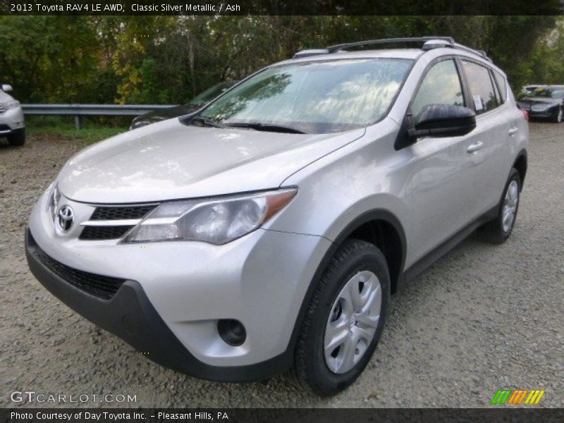 Classic Silver Metallic / Ash 2013 Toyota RAV4 LE AWD