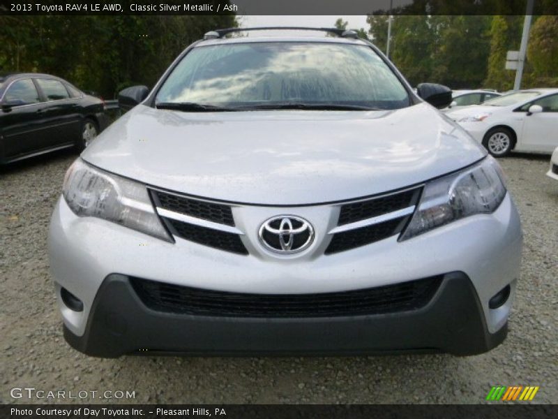 Classic Silver Metallic / Ash 2013 Toyota RAV4 LE AWD