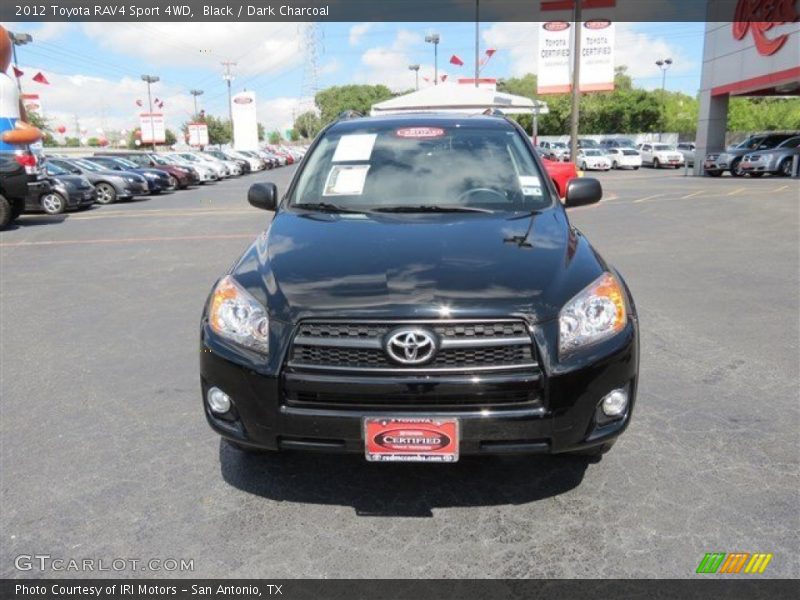 Black / Dark Charcoal 2012 Toyota RAV4 Sport 4WD