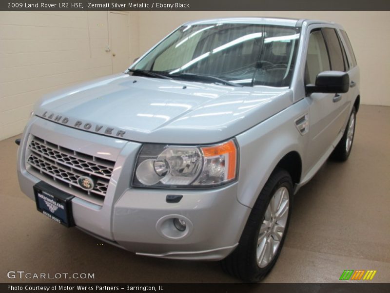 Zermatt Silver Metallic / Ebony Black 2009 Land Rover LR2 HSE