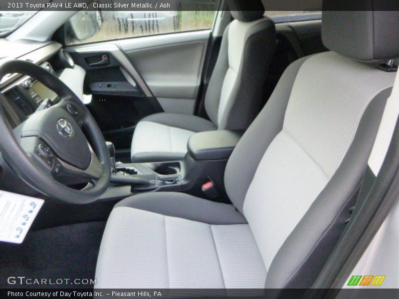 Classic Silver Metallic / Ash 2013 Toyota RAV4 LE AWD