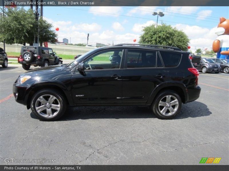 Black / Dark Charcoal 2012 Toyota RAV4 Sport 4WD