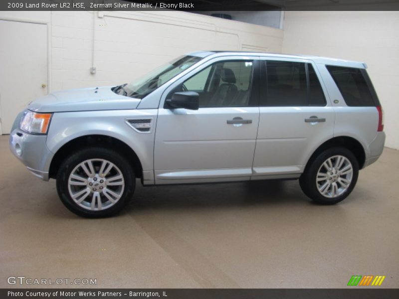 Zermatt Silver Metallic / Ebony Black 2009 Land Rover LR2 HSE