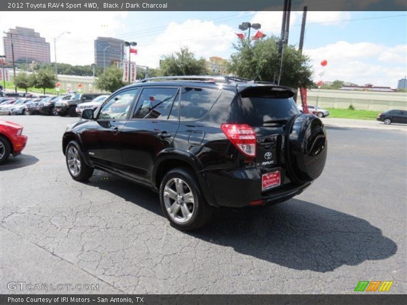 Black / Dark Charcoal 2012 Toyota RAV4 Sport 4WD