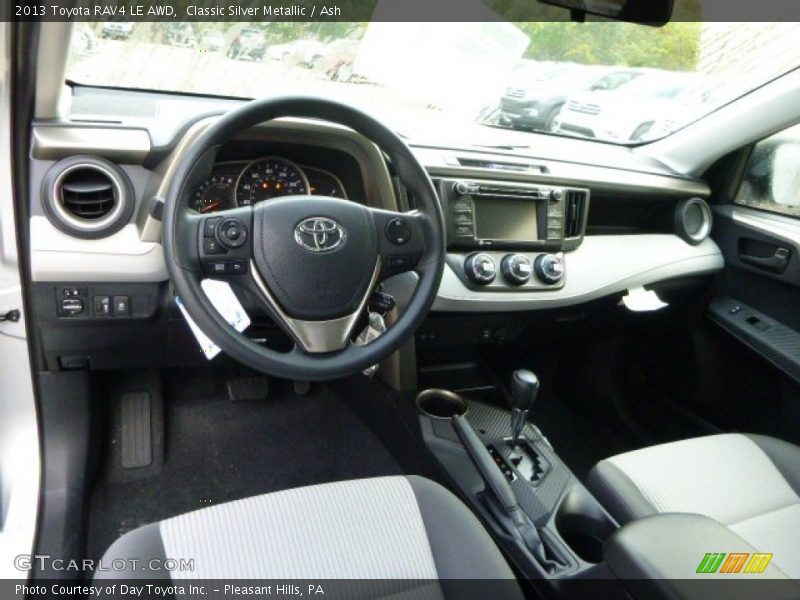 Classic Silver Metallic / Ash 2013 Toyota RAV4 LE AWD
