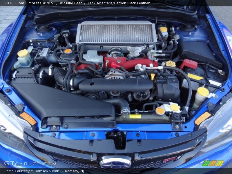 2010 Impreza WRX STi Engine - 2.5 Liter STi Turbocharged SOHC 16-Valve DAVCS Flat 4 Cylinder