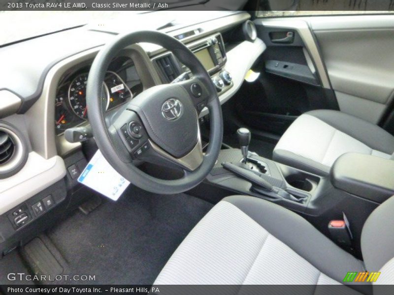 Classic Silver Metallic / Ash 2013 Toyota RAV4 LE AWD