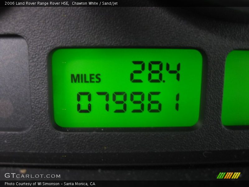 Chawton White / Sand/Jet 2006 Land Rover Range Rover HSE