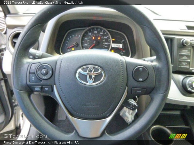 Classic Silver Metallic / Ash 2013 Toyota RAV4 LE AWD