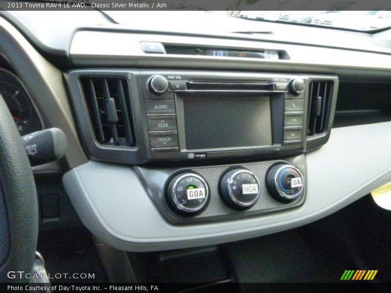 Classic Silver Metallic / Ash 2013 Toyota RAV4 LE AWD