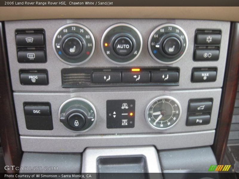 Chawton White / Sand/Jet 2006 Land Rover Range Rover HSE