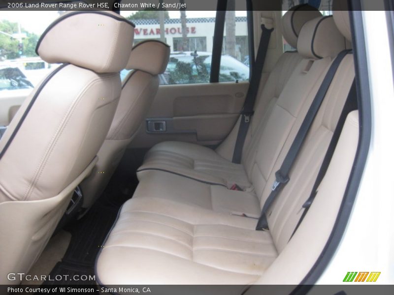 Chawton White / Sand/Jet 2006 Land Rover Range Rover HSE