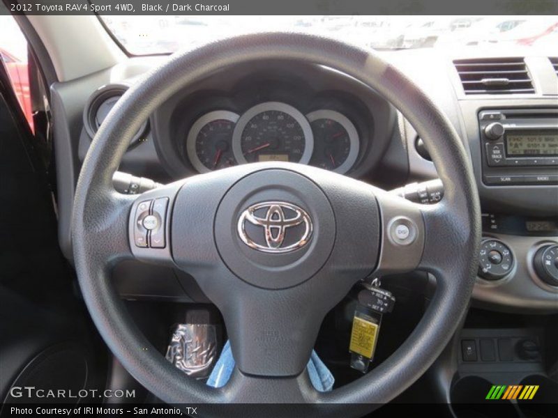 Black / Dark Charcoal 2012 Toyota RAV4 Sport 4WD
