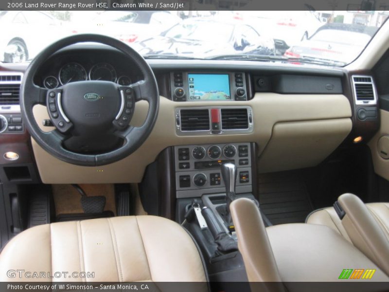 Chawton White / Sand/Jet 2006 Land Rover Range Rover HSE