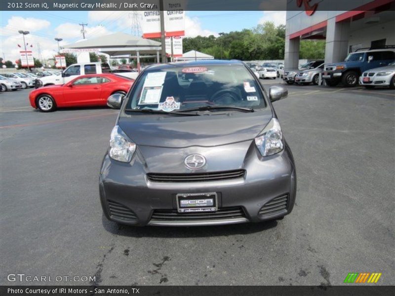 Magnetic Gray Metallic / Dark Gray 2012 Scion iQ