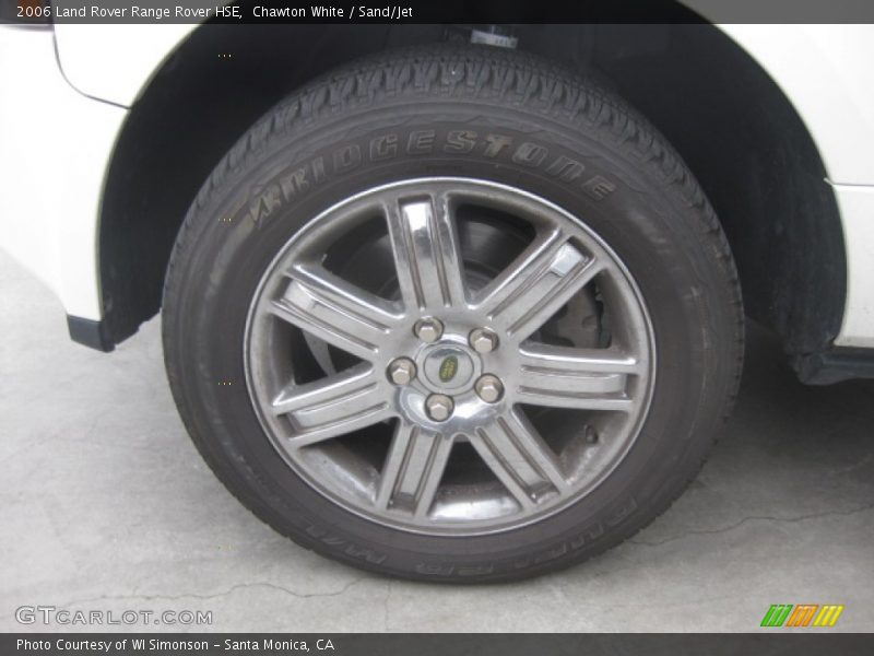 Chawton White / Sand/Jet 2006 Land Rover Range Rover HSE