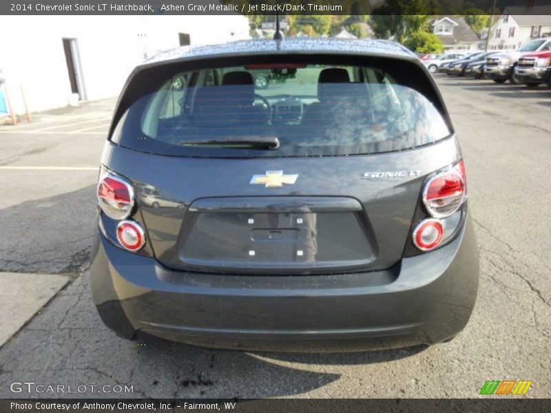 Ashen Gray Metallic / Jet Black/Dark Titanium 2014 Chevrolet Sonic LT Hatchback